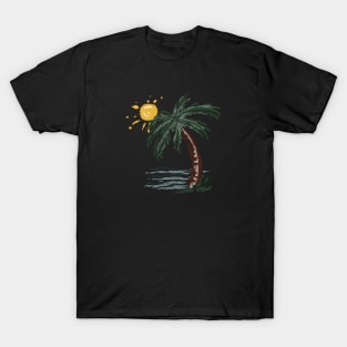 Palm tree design T-Shirt